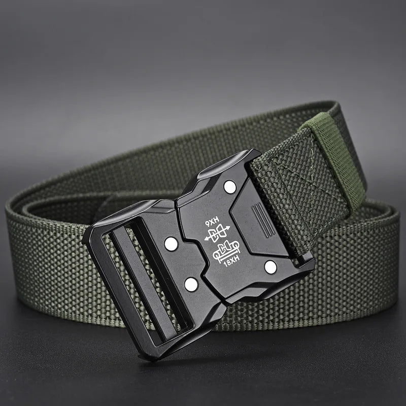 Tactical Waist Belt - Durable Automatic Buckle, Unisex Accessories for Men and Women