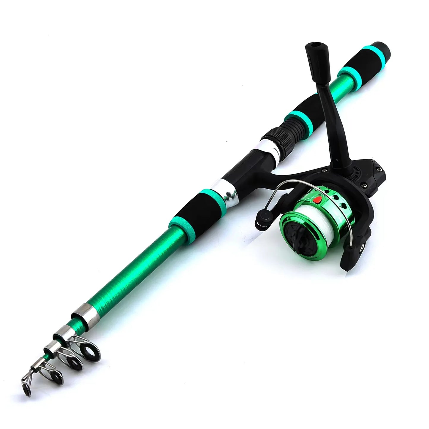 Fishing Pole Set Full Kits With Telescopic Fishing Rod