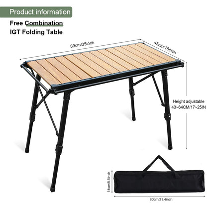 Folding Removable IGT Wood Table