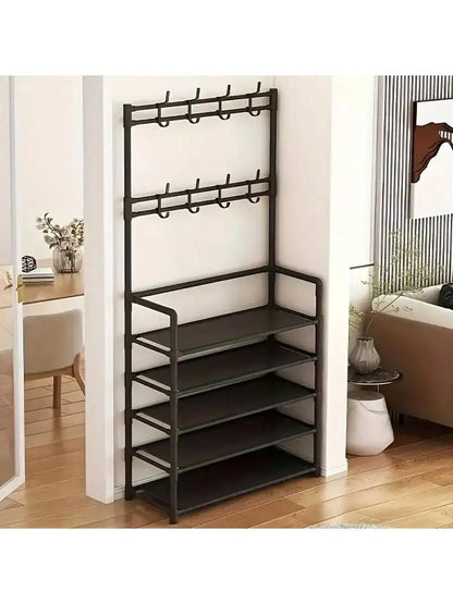 Insoles and shoe storage rack- multi-functional living room, bath