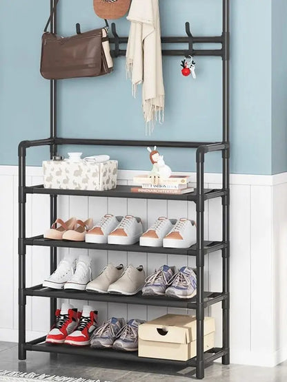 Insoles and shoe storage rack- multi-functional living room, bath