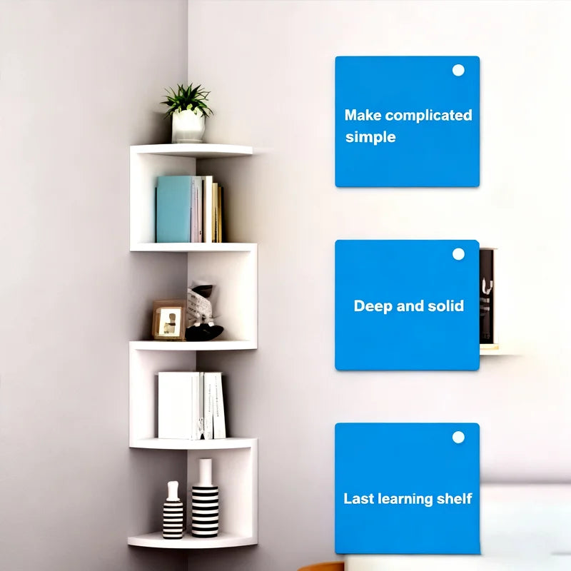 Strong Load-bearing Wall-mounted Corner Shelf