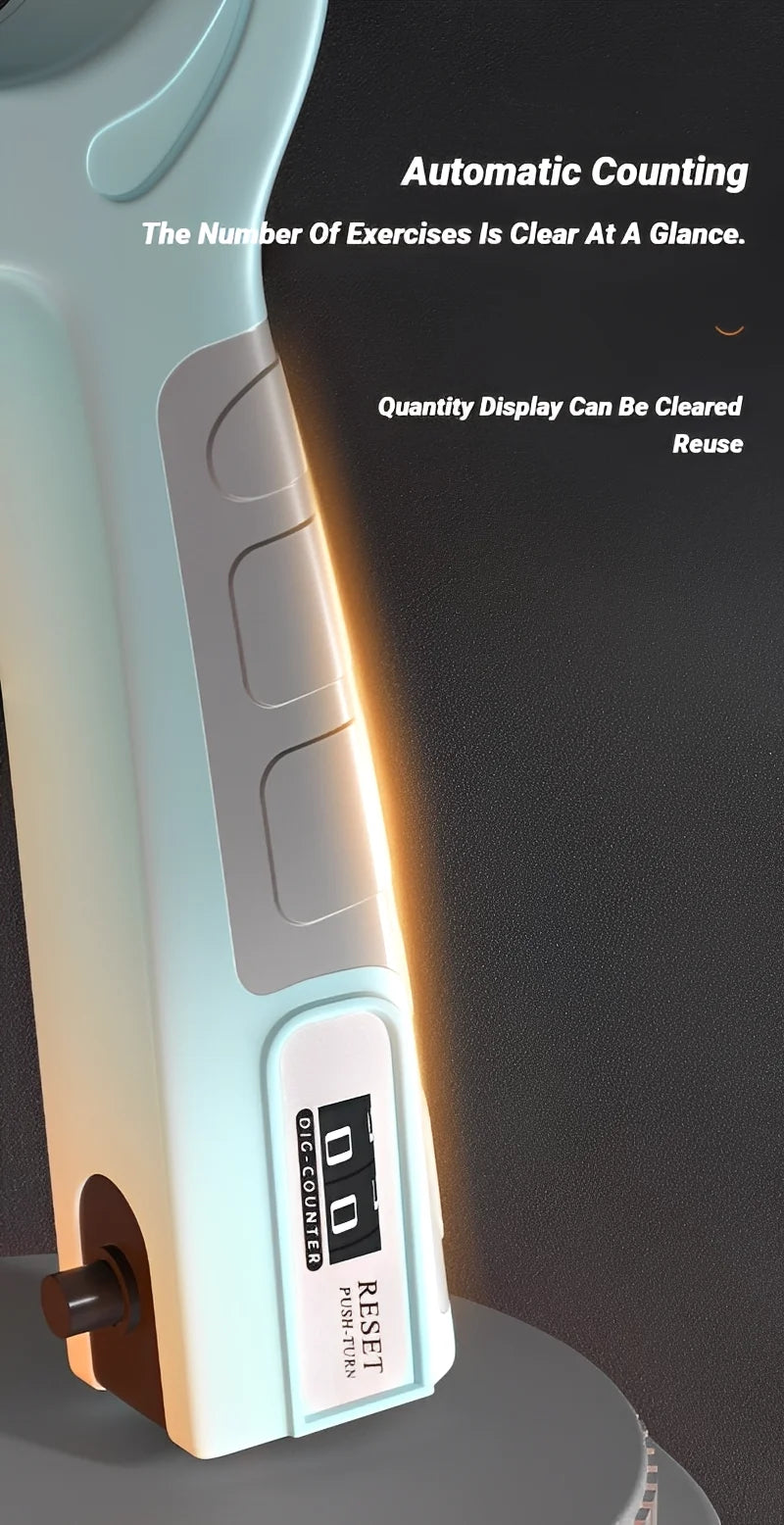 10-100Kg Adjustable Hand Grip Strengthener With Counter Wrist Forearm For Muscle Building Strength