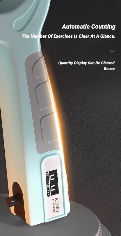 10-100Kg Adjustable Hand Grip Strengthener With Counter Wrist Forearm For Muscle Building Strength