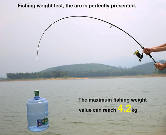 Fishing Rod 1.8m 2.4m 3.0m30T Carbon Spinning Baitcasting FUJI Guide