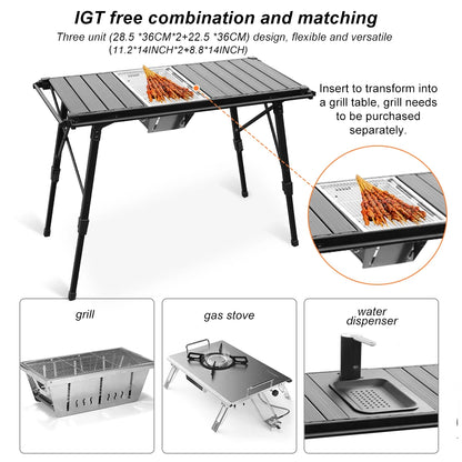 Folding Removable IGT Wood Table
