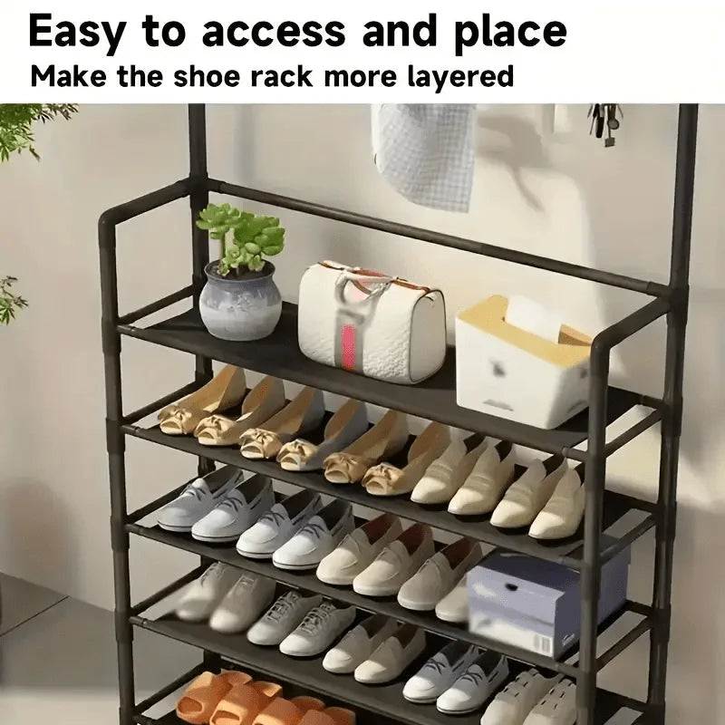Insoles and shoe storage rack- multi-functional living room, bath