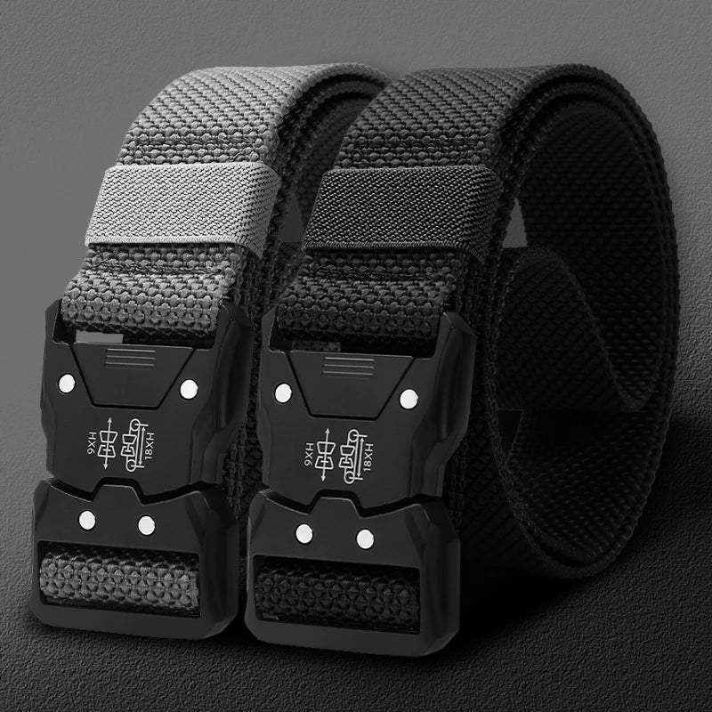 Tactical Waist Belt - Durable Automatic Buckle, Unisex Accessories for Men and Women