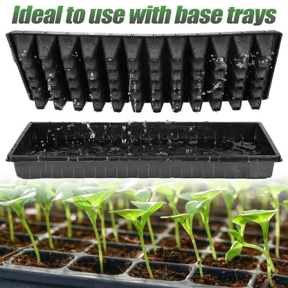 Seed Starter Tray Fits 1020 Growing Trays 15 Pcs 72 Cell