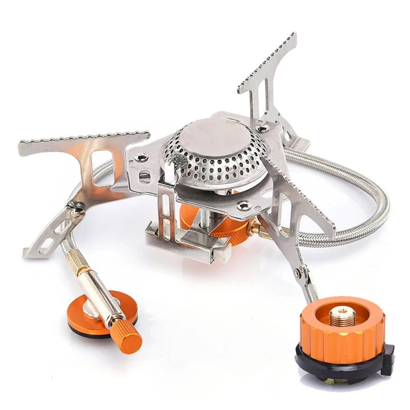 Camping Gas Stove Portable Folding Outdoor Backpacking Stove 3500W