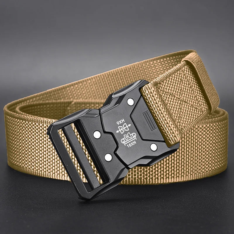 Tactical Waist Belt - Durable Automatic Buckle, Unisex Accessories for Men and Women
