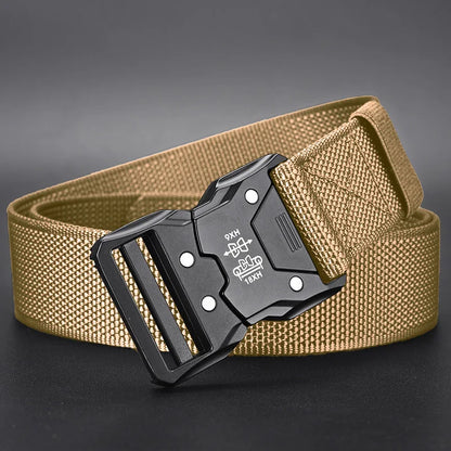 Tactical Waist Belt - Durable Automatic Buckle, Unisex Accessories for Men and Women