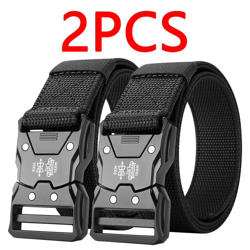 Tactical Waist Belt - Durable Automatic Buckle, Unisex Accessories for Men and Women