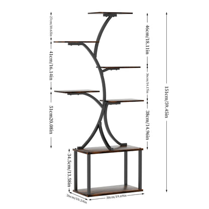 Tree-Shaped Plant Stand Indoor