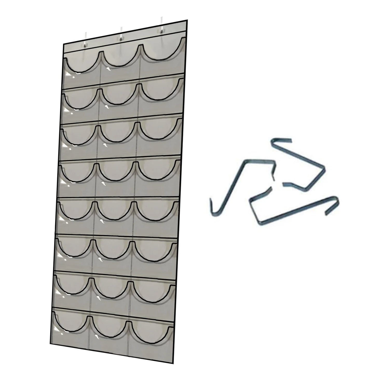 Hat Storage Holder with Racks for Baseball Caps Wall Hanging  Organizer