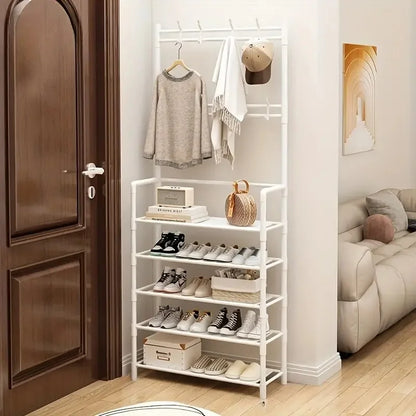 Insoles and shoe storage rack- multi-functional living room, bath