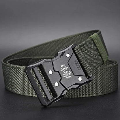 Tactical Waist Belt - Durable Automatic Buckle, Unisex Accessories for Men and Women