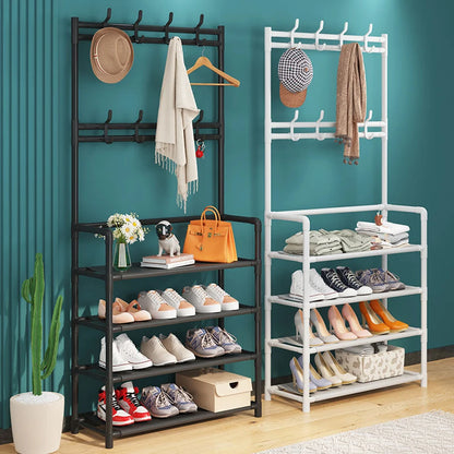 Insoles and shoe storage rack- multi-functional living room, bath