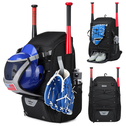 Baseball Equipment Bag Baseball Backpack Large Capacity Sport Baseball Backpack