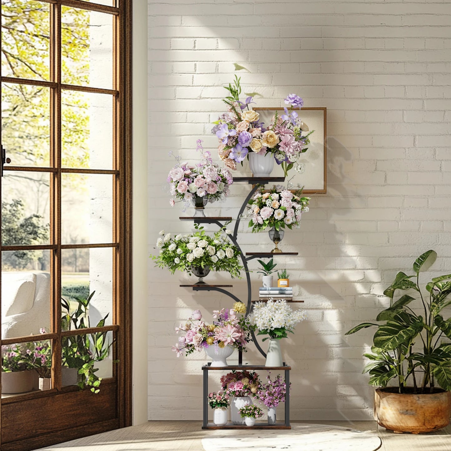 Tree-Shaped Plant Stand Indoor