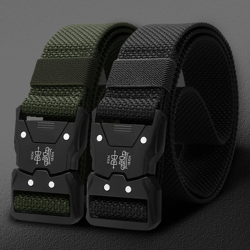 Tactical Waist Belt - Durable Automatic Buckle, Unisex Accessories for Men and Women