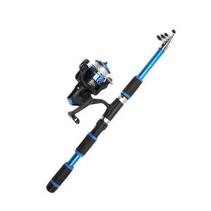 Fishing Pole Set Full Kits With Telescopic Fishing Rod