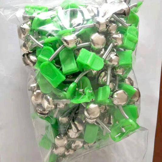 10 Pcs Fishing Accessories Plastic Clip Snap Fishing Rods Special Fishing Alarm Bells