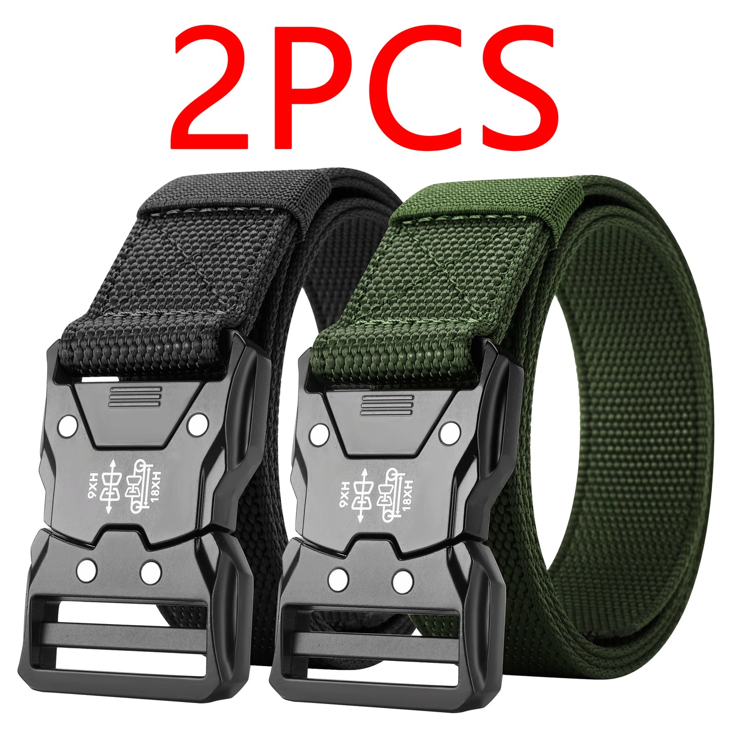 Tactical Waist Belt - Durable Automatic Buckle, Unisex Accessories for Men and Women