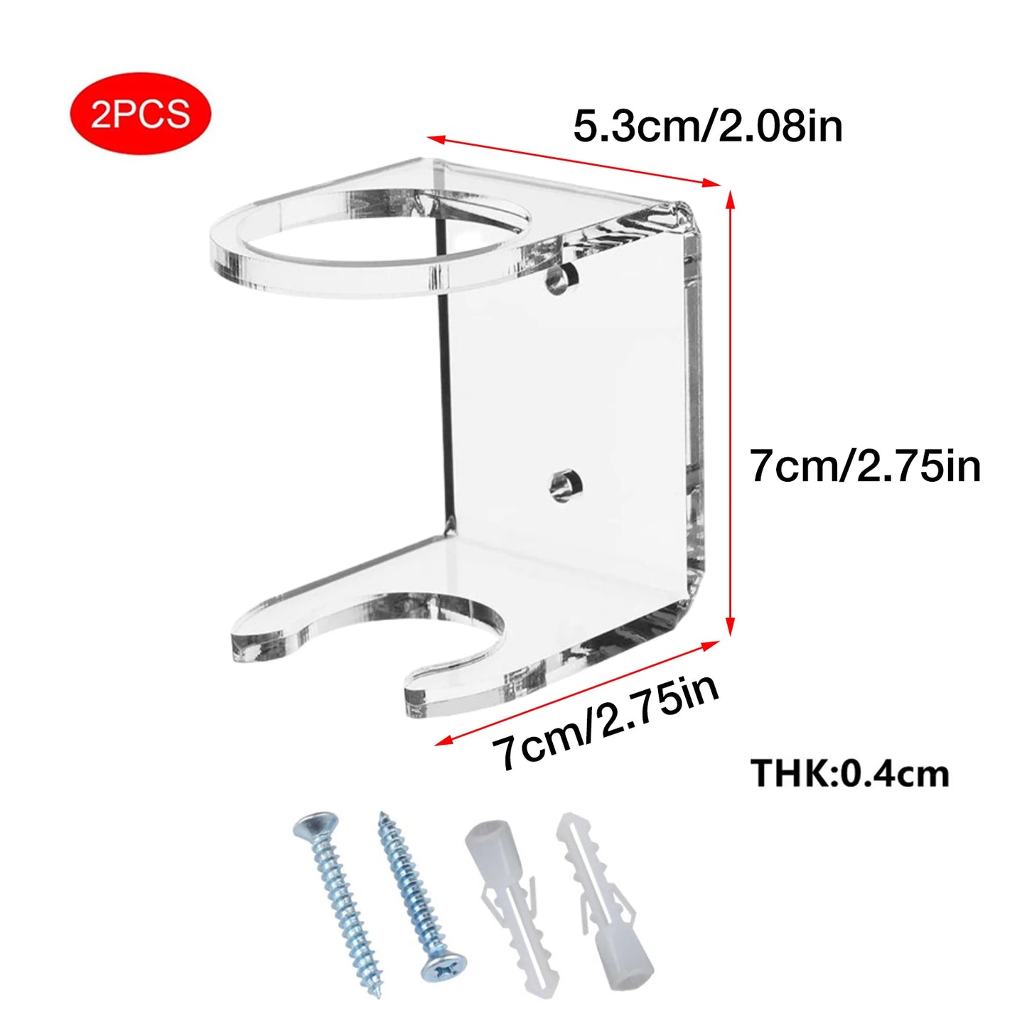 2pcs Vertical Baseball Bat Wall Mount Wall Rack Wall