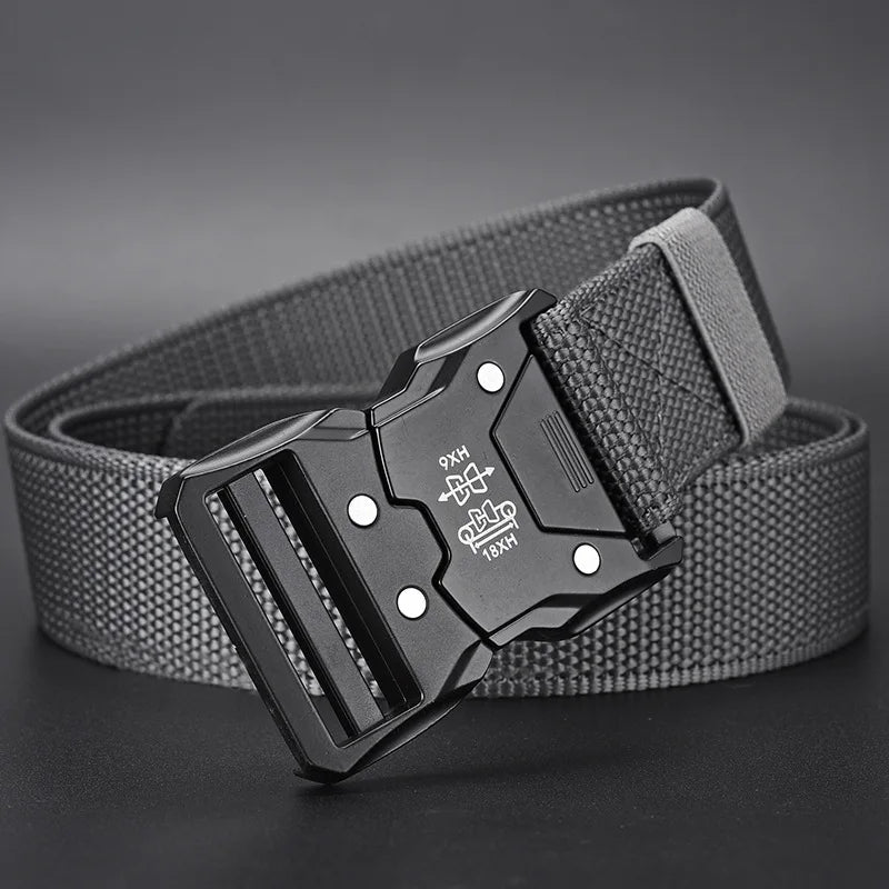 Tactical Waist Belt - Durable Automatic Buckle, Unisex Accessories for Men and Women
