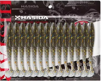 Long Thread T Tail Soft Plastic Worm Fishing Lure Artificial Soft Silicon