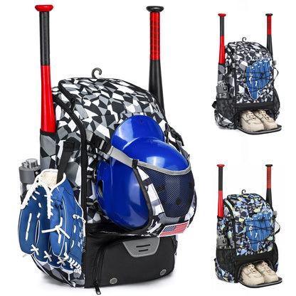 Baseball Equipment Bag Baseball Backpack Large Capacity Sport Baseball Backpack