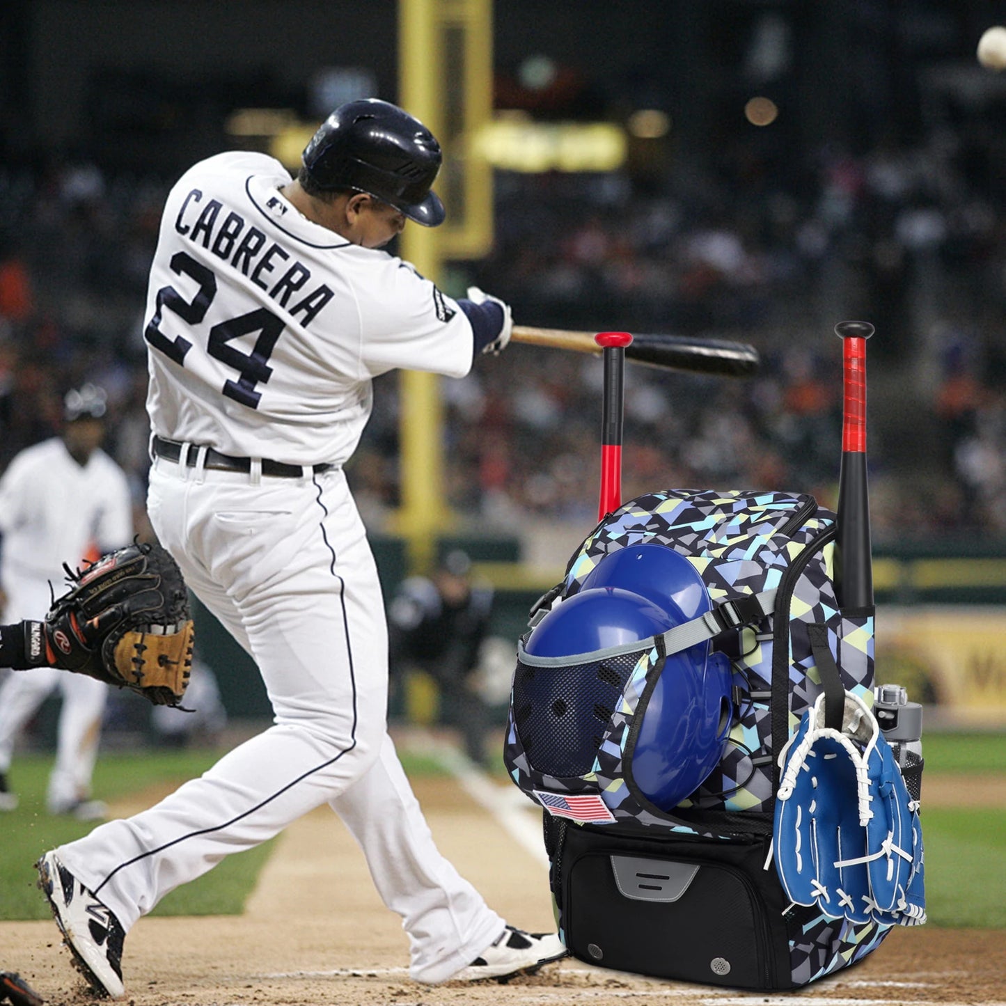 Baseball Equipment Bag Baseball Backpack Large Capacity Sport Baseball Backpack