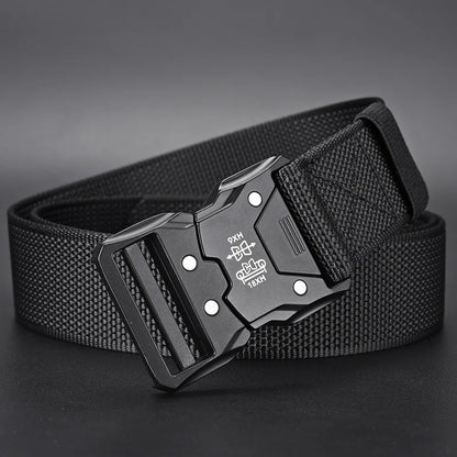 Tactical Waist Belt - Durable Automatic Buckle, Unisex Accessories for Men and Women